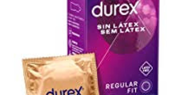 Durex Sin Látex Preservativos 12 Unidades