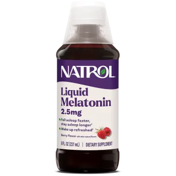Melatonina Natrol Liquida Sabor frambuesa 2.5 mgr 237 ml