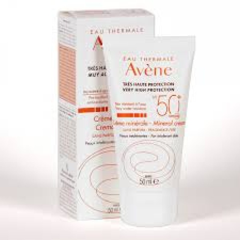 Avene Solar Crema Mineral SPF 50 + 50 m