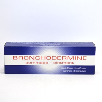 Pomada Bronchodermine, tubo de 60g con dosificador