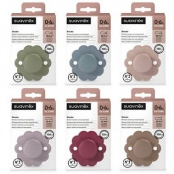 CHUPETE WONDER SILICONA INTENSE COLOR 6-18M (1 UNIDAD)