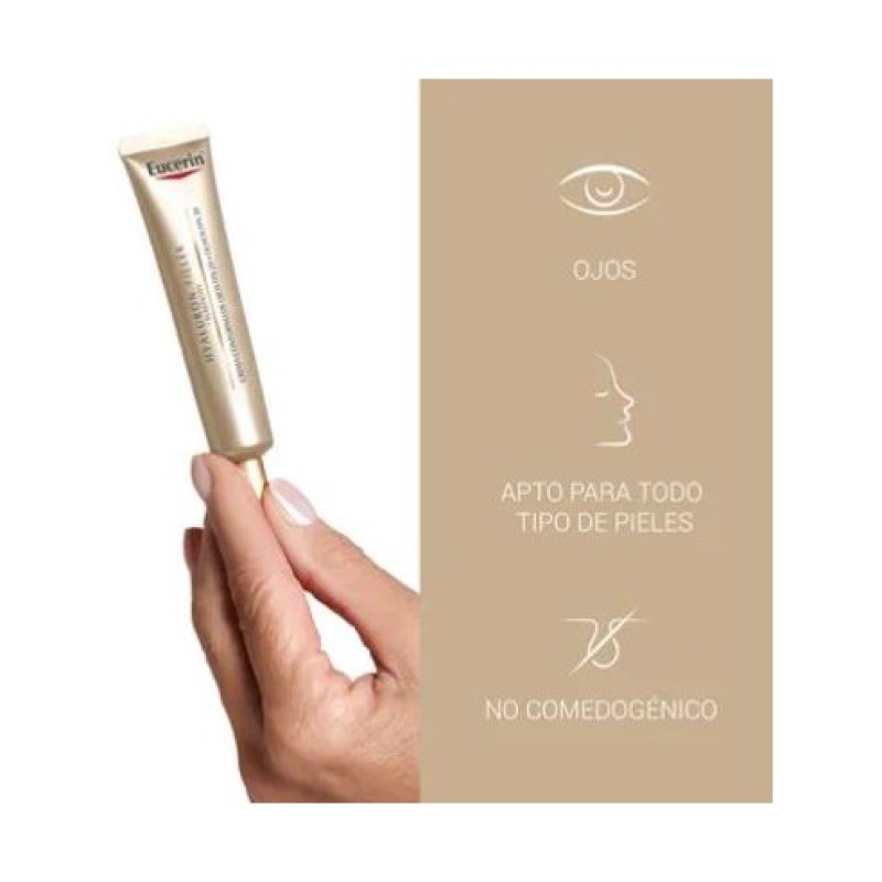 Eucerin Hyaluron Filler + Elasticity Contorno de Ojos, 15 ml Eucerin Hyaluron Filler + Elasticity Contorno de Ojos, 15 ml