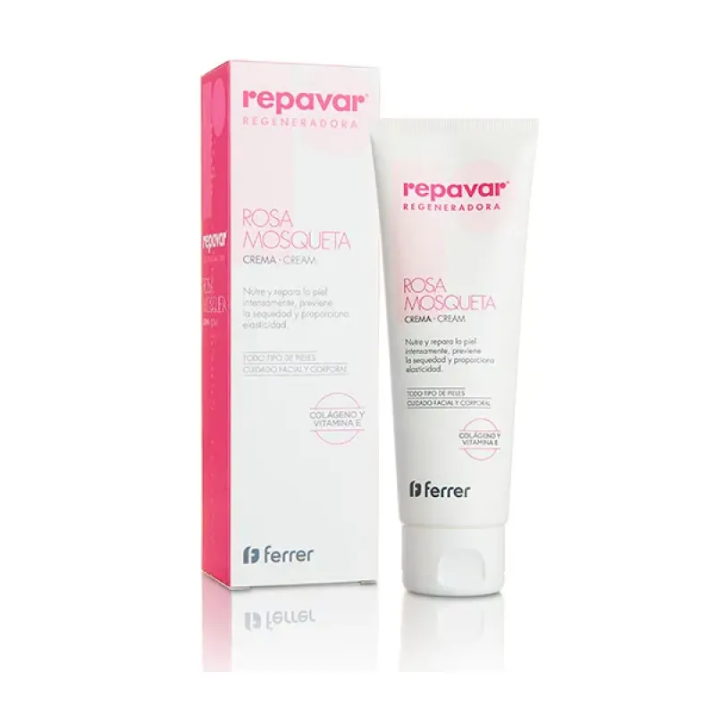 Repavar Regeneradora Crema Reparadora a la Rosa Mosqueta 125m
