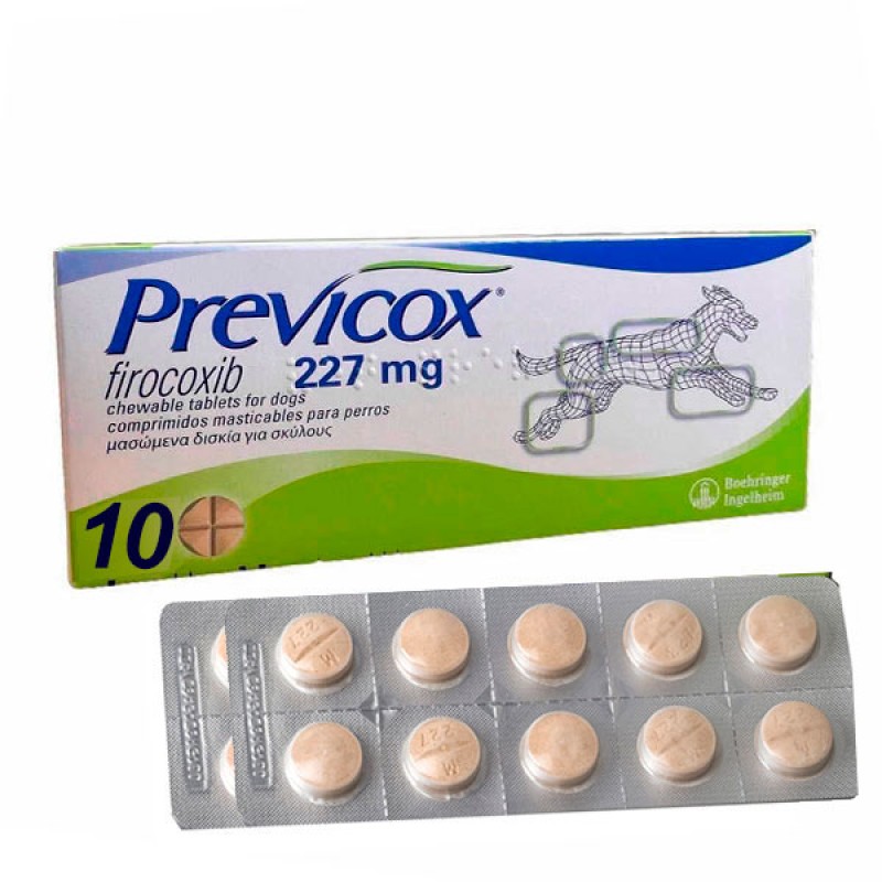 PREVICOX 227 mg 10 CMP