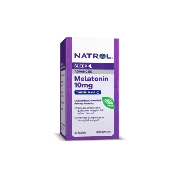 Melatonina  Natrol 10mgr time release 100 cp Melatonina  Natrol 10mgr time release 100 cp