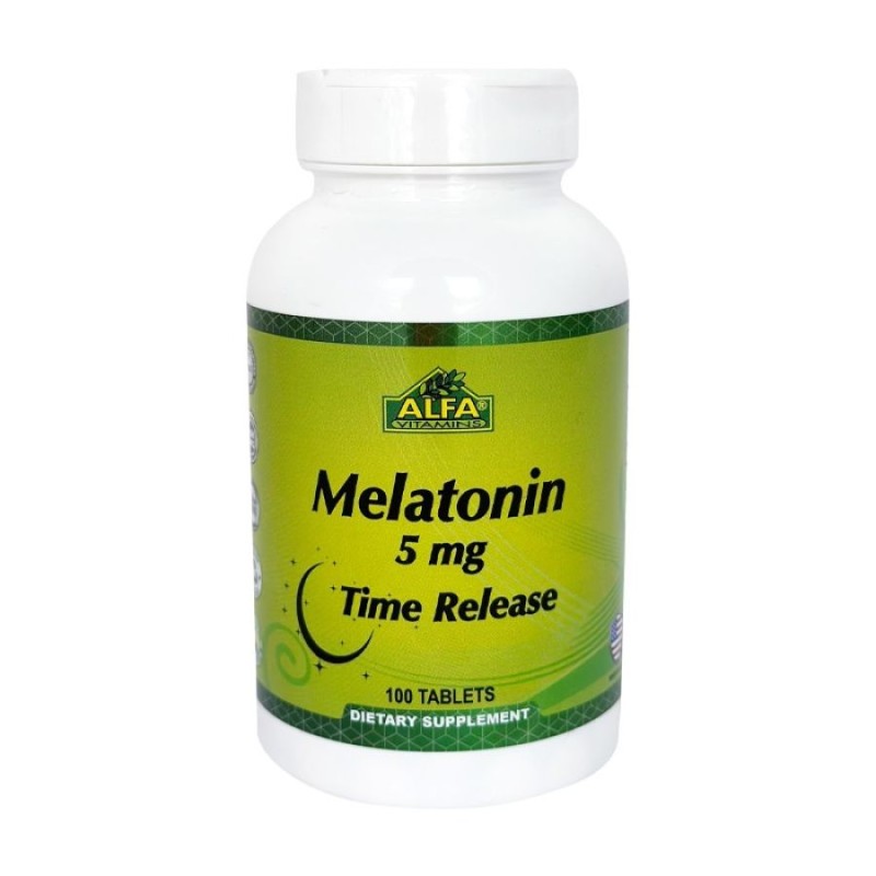 Melatonina 5MG Time Release 100 cp Melatonina 5MG Time Release 100 cp
