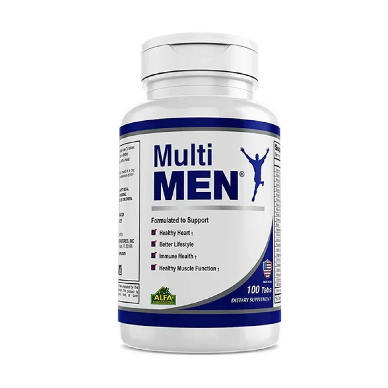 Multi Men 100 Tabletas Alfa Multi Men 100 Tabletas Alfa