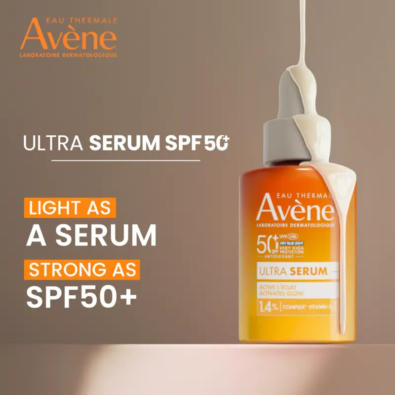Avène Ultra Serum SPF50+ Activa la Luminosidad – 30 ml