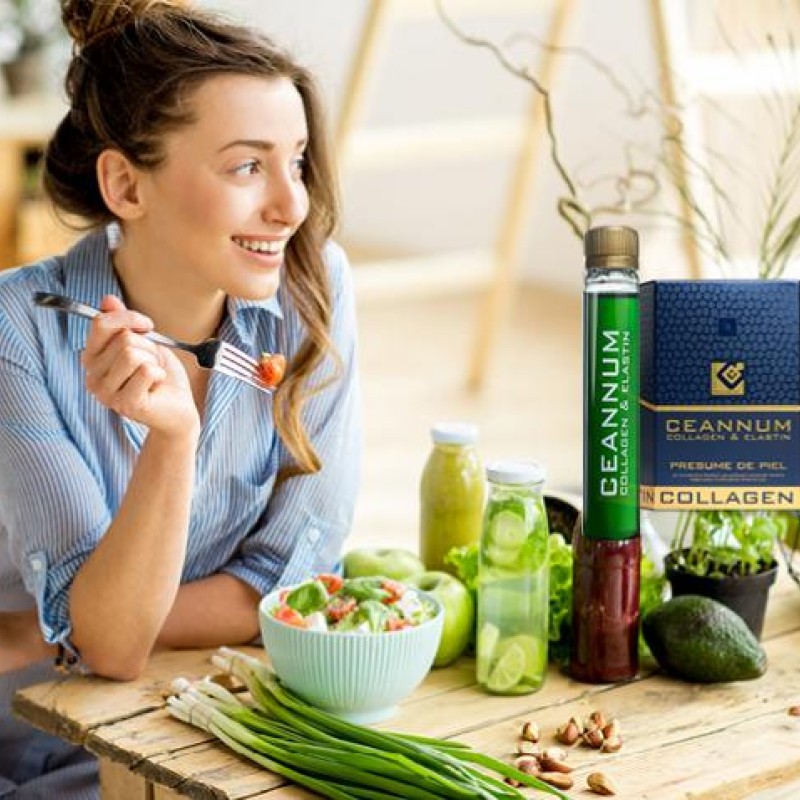 Ceannum Collagen and Elastin, 10 Drinkable Vials