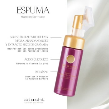 ATASHI MOUSSE RÉGÉNÉRANTE PURIFIANTE | THÉRAPIE ANTIOXYDANTE LONGÉVITÉ