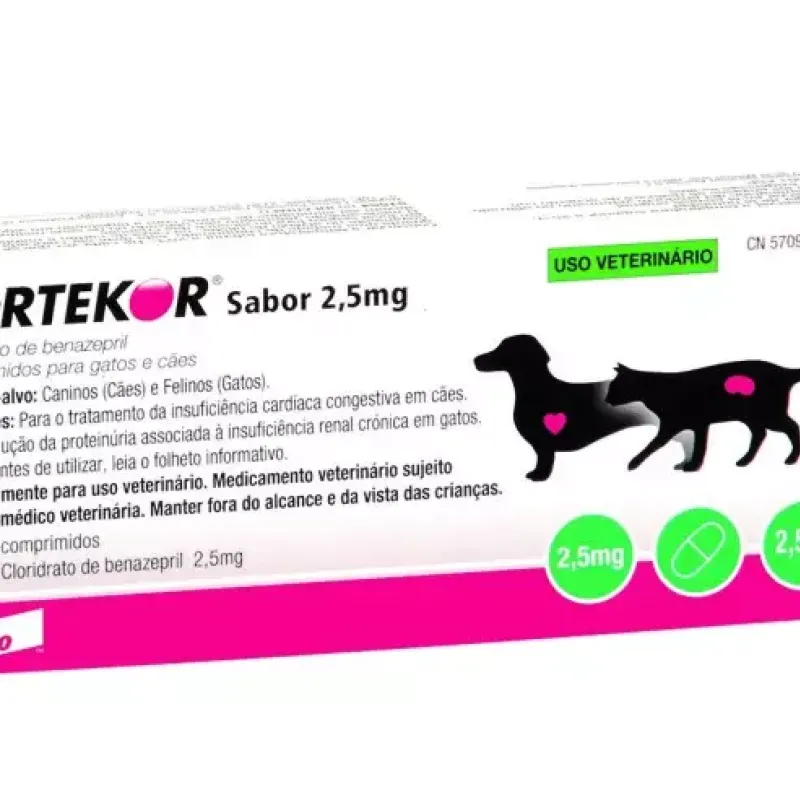Fortekor Sabor 2,5 Mg 28 Comprimits Veterinari.