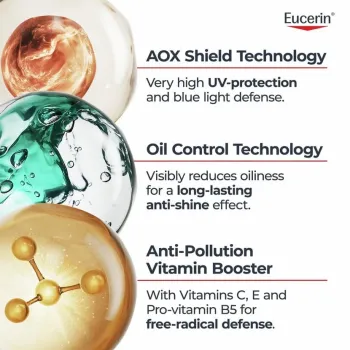 Eucerin Sun Face Oil Control UV Serum SPF 50+ 