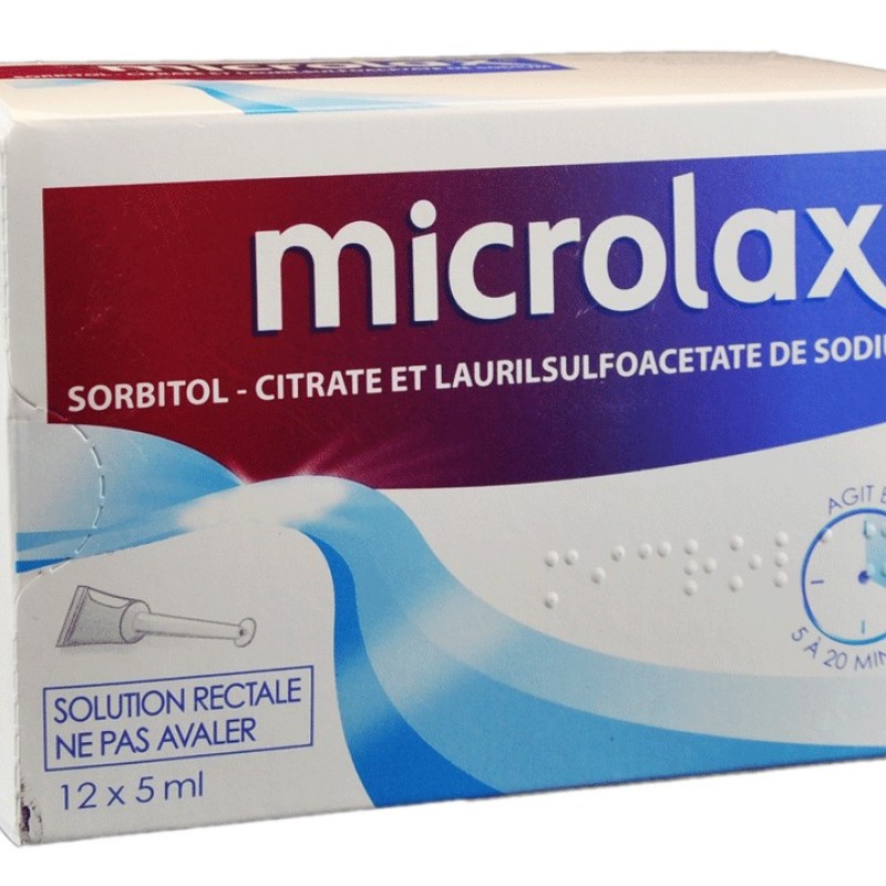 Microlax gel rectal 12 monodosis