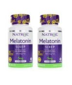 Melatonin Natrol 5mg Time Release 100 cp pack x 2