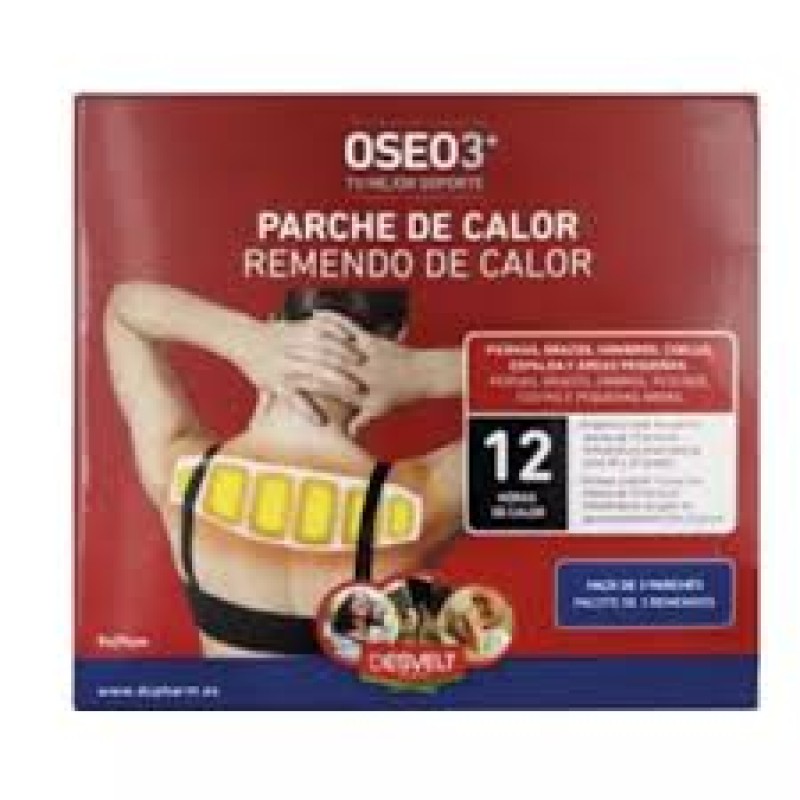Parches térmicos Oseo x 3 Parches térmicos Oseo x 3