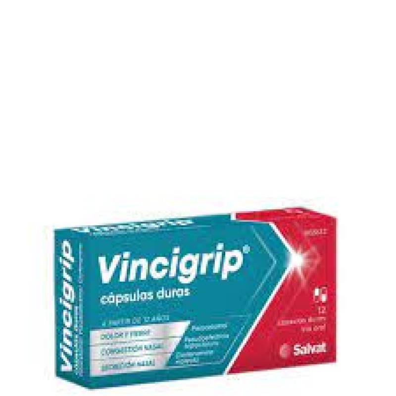 Vincigrip 12 capsulas