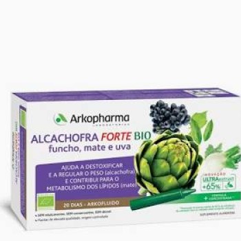 Alcachofa forte Arko con efecto detox y drenante 20 ampollas