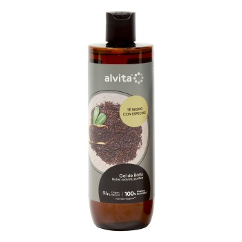 Alvita Gel de Baño Té Negro con Especias 400ml Alvita Gel de Baño Té Negro con Especias 400ml