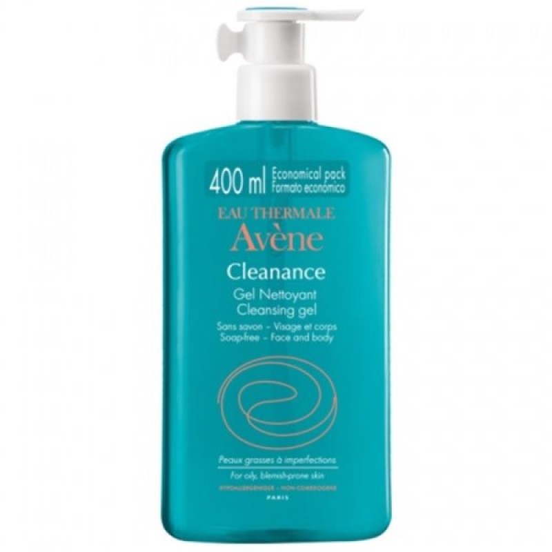 Avene Cleanance Gel Limpiador con Dosificador 400 ml