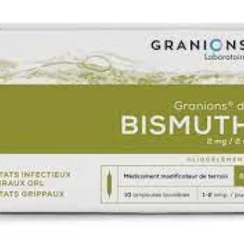Granions de Bismuto 10 ampollas de  2 ml