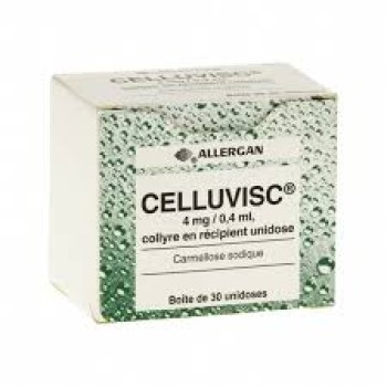 Celluvisc Collyre Sécheresse oculaire 30 unidoses