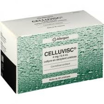 Celluvisc Collyre Sécheresse oculaire 90 unidoses