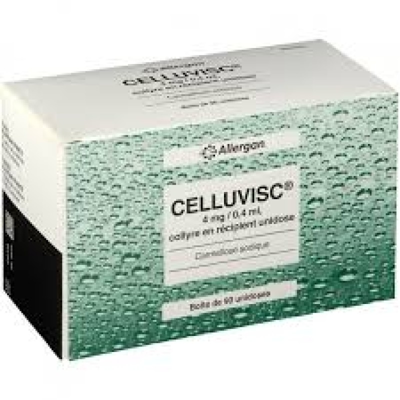 Celluvisc Collyre Sécheresse oculaire 90 unidoses Celluvisc Collyre Sécheresse oculaire 90 unidoses