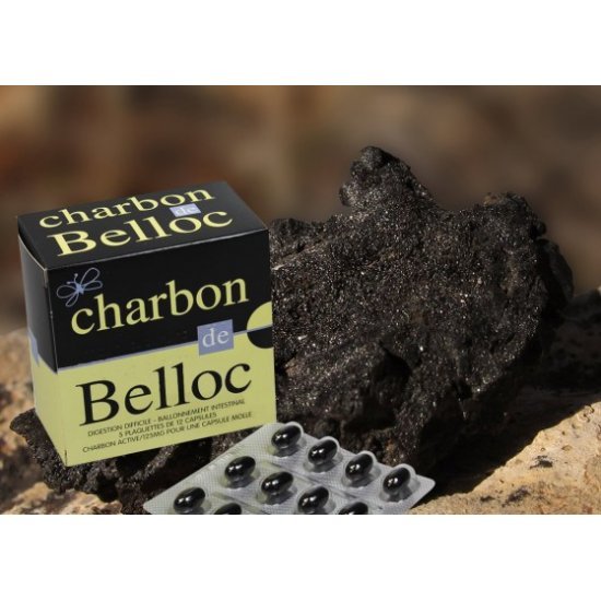 Charbon De Belloc - 125 mg Soft Capsules (60) – The French Pharmacy