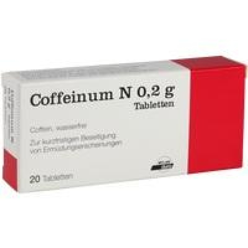 Coffeinum 0.2 gr 50 cp
