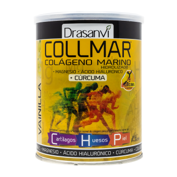 Collmar Colágeno Marino y Curcuma 300 gr Sabor Vainilla