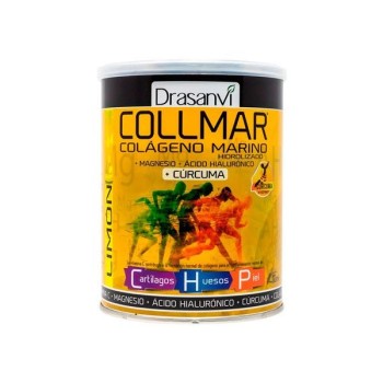 Collmar Colágeno Marino y Curcuma 300 gr Sabor Limón Collmar Colágeno Marino y Curcuma 300 gr Sabor Limón