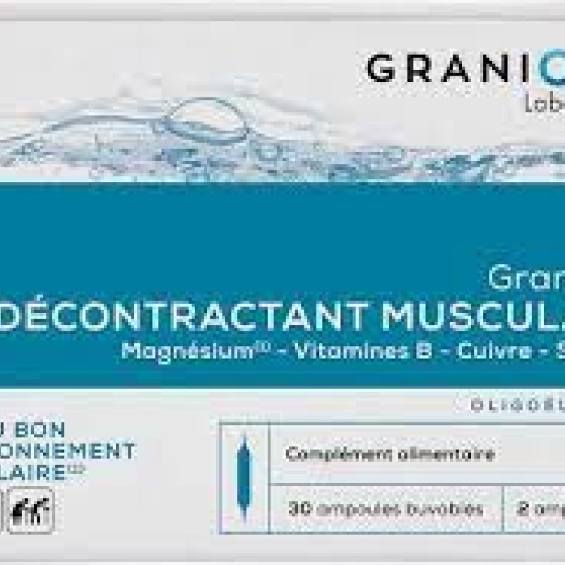 Granions Relajante muscular 30 ampollas