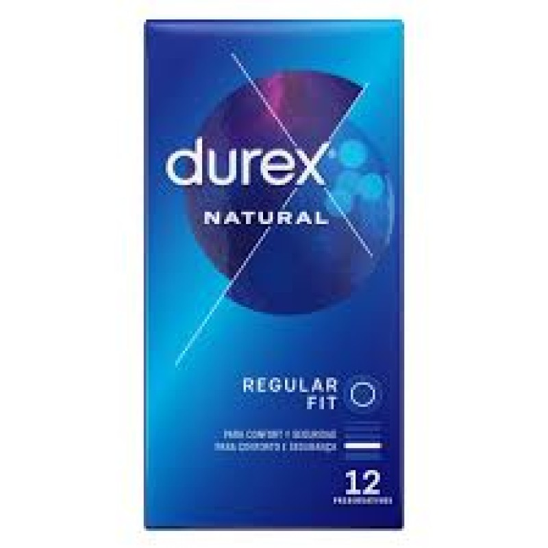 Durex Natural 12 Unds Durex Natural 12 Unds