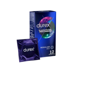 Durex Preservativos Placer Prolongado 12 Unds