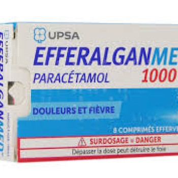 Efferalgan 1000 mgr 8 comprimidos aroma cítricos