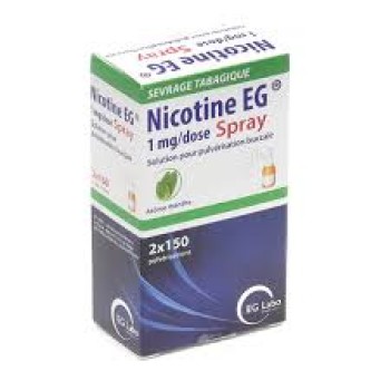 Nicotine EG 1 mgr / dosis spray bucal 