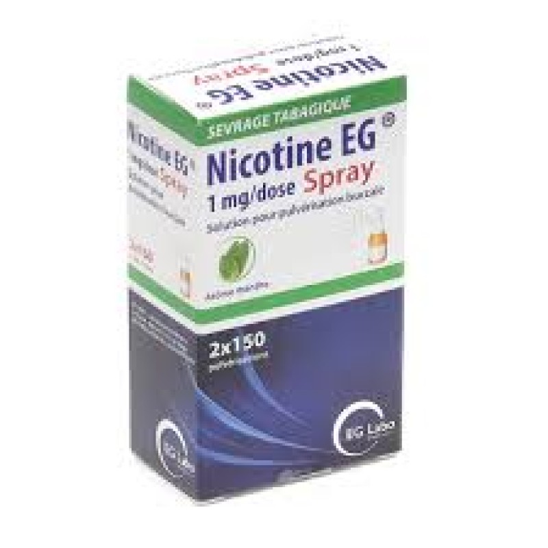 Nicotine EG 1 mgr / dosis spray bucal .