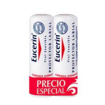 Eucerin protector labial pack x dos