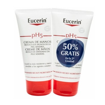 Eucerin crema manos pack 2 x 75 ml