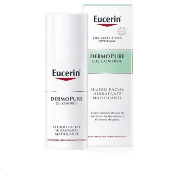 Eucerin Dermopure Oil Control Fluido Hidratante Matifiante  50 ml