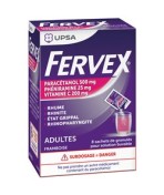 Fervex flu sachets raspberry flavor