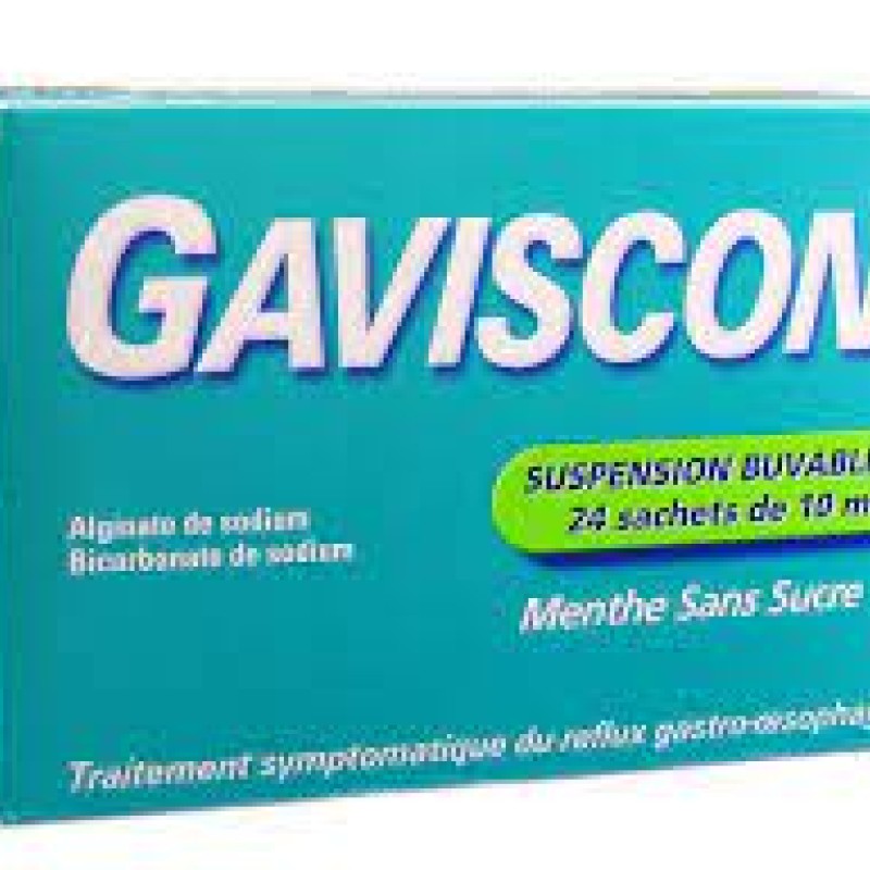 Gaviscon suspension bebible 24 sobres 10 ml