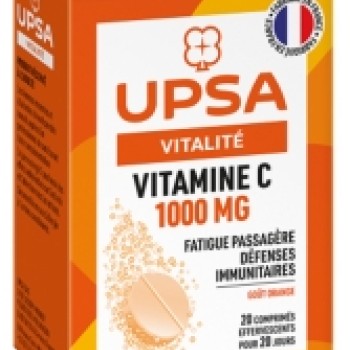 Vitamina C 1000 mgr 20 comprimidos masticables Upsa