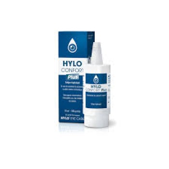 Hylo-Confort Plus Long-lasting intense moisturizing eye drops 10 ml.