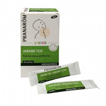 PRANAROM AROMAFORCE JARABE TOS JUNIOR STICK 20 X 5 ML PRANAROM AROMAFORCE JARABE TOS JUNIOR STICK 20 X 5 ML
