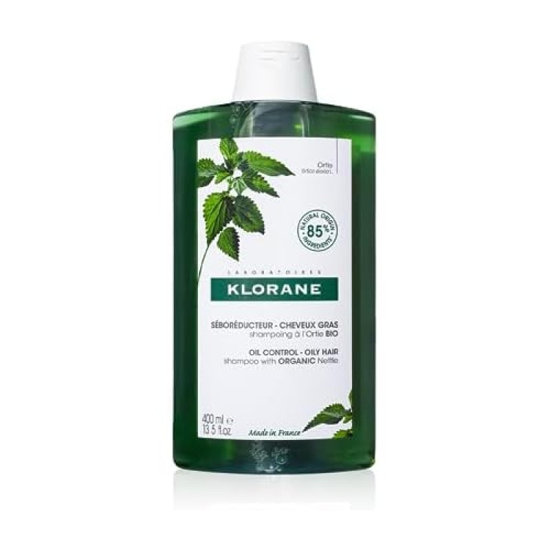 Klorane champú ortiga seborregulador BIO, 400 ml