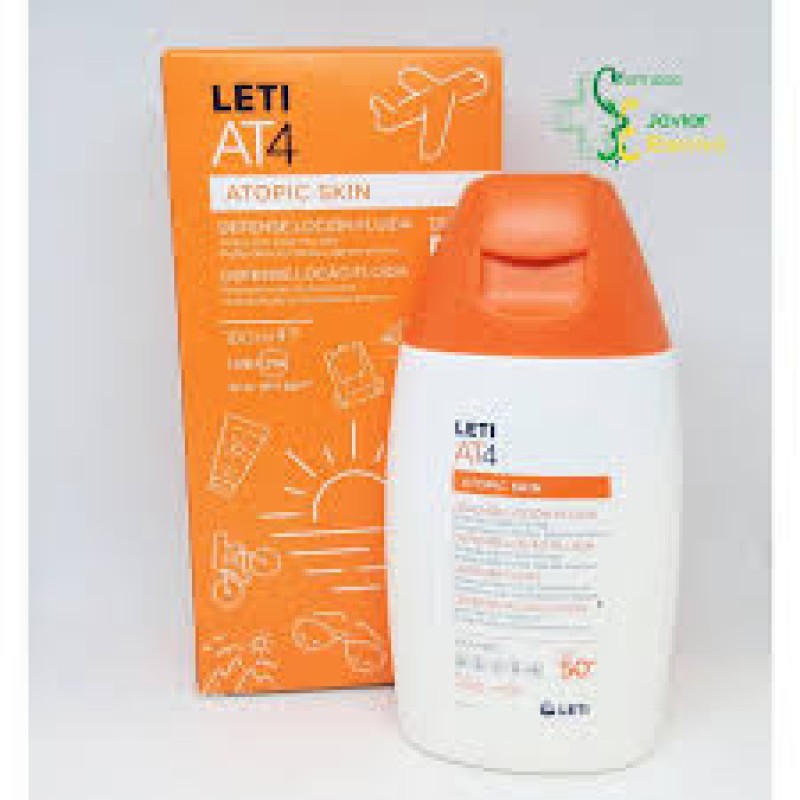 Leti Atopic Defense Locion Fluida SPF 50 + 100 ml Leti Atopic Defense Locion Fluida SPF 50 + 100 ml