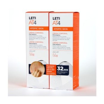 Leti AT-4 Duplo Crema Corporal 2x200ml Leti AT-4 Duplo Crema Corporal 2x200ml