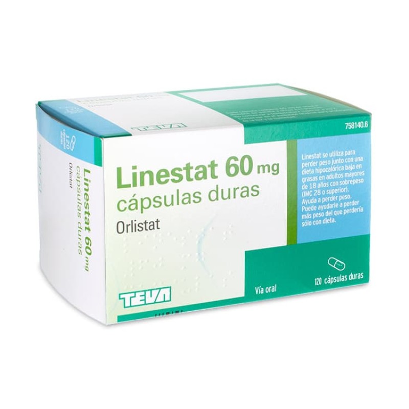 Linestat 60 mgr 120 capsulas