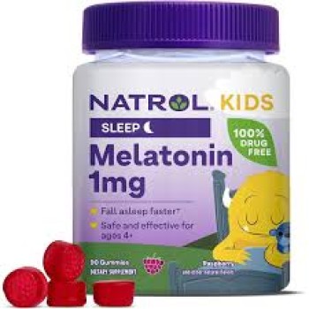 Melatonina 1 mg, Natrol Kids Sleep, 90 gomitas Melatonina 1 mg, Natrol Kids Sleep, 90 gomitas